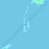 Mappa topografica Liaburan Island, altitudine, rilievo