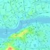 Mappa topografica 闽江, altitudine, rilievo