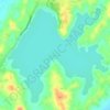 Mappa topografica Paoay Lake, altitudine, rilievo