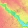 Mappa topografica Hinder Area, altitudine, rilievo
