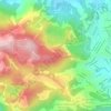 Mappa topografica Serra do Itaqui, altitudine, rilievo