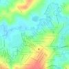 Mappa topografica Jardim das Orquídeas, altitudine, rilievo