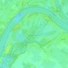 Mappa topografica Millingerwaard, altitudine, rilievo