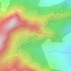 Mappa topografica Serra da Graúna, altitudine, rilievo