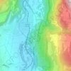 Mappa topografica Parco Nazionale delle Incisioni Rupestri di Naquane, altitudine, rilievo