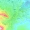 Mappa topografica Fuente de los Botijos, altitudine, rilievo