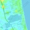 Mappa topografica Rio Piçarras, altitudine, rilievo