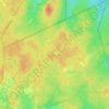Mappa topografica Spelderholt, altitudine, rilievo