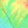 Mappa topografica Emery Place, altitudine, rilievo