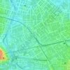 Mappa topografica Praça Agente Cícero, altitudine, rilievo