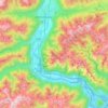Mappa topografica Val d’Ossola, altitudine, rilievo