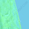Mappa topografica Sawgrass, altitudine, rilievo