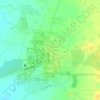 Mappa topografica La Carlota City Public Plaza, altitudine, rilievo