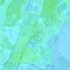 Mappa topografica Linnaeusbos / Overplaats, altitudine, rilievo
