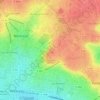 Mappa topografica Parc des Beaumonts, altitudine, rilievo
