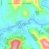 Mappa topografica Rio Chapecozinho, altitudine, rilievo