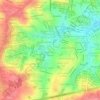 Mappa topografica Jardim dos Estados, altitudine, rilievo