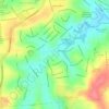 Mappa topografica Terras de São José, altitudine, rilievo