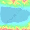 Mappa topografica 太阳湖, altitudine, rilievo