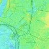 Mappa topografica Parc Sergent Blandan, altitudine, rilievo