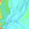 Mappa topografica 武夷山风景区北入口, altitudine, rilievo