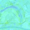 Mappa topografica Zwin, altitudine, rilievo