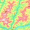 Mappa topografica 漾濞江, altitudine, rilievo