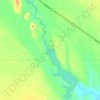 Mappa topografica Nickle Lake, altitudine, rilievo