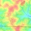Mappa topografica Horto Florestal Doutor Fernando Costa, altitudine, rilievo