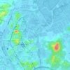 Mappa topografica 天業路公園, altitudine, rilievo