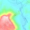Mappa topografica Nimbin Rocks, altitudine, rilievo