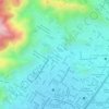 Mappa topografica San Juan de Lurigancho, altitudine, rilievo