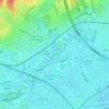 Mappa topografica Park Presikhaaf, altitudine, rilievo