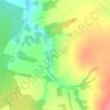 Mappa topografica Пунем, altitudine, rilievo