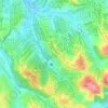Mappa topografica Parque da Ciência, altitudine, rilievo