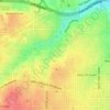 Mappa topografica Twelve Hills Nature Center, altitudine, rilievo