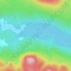 Mappa topografica Kuthai Lake, altitudine, rilievo