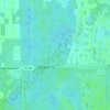 Mappa topografica Samsula-Spruce Creek, altitudine, rilievo