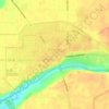 Mappa topografica Waterford, altitudine, rilievo