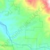 Mappa topografica Greenhorn, altitudine, rilievo