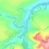 Mappa topografica Курдюм, altitudine, rilievo