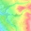 Mappa topografica Houghton Hagg Wood, altitudine, rilievo