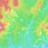 Mappa topografica Варварка, altitudine, rilievo