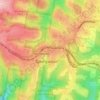 Mappa topografica Springwood Park, altitudine, rilievo