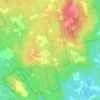 Mappa topografica Harry Lake, altitudine, rilievo