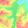 Mappa topografica Staunton Harold Reservoir, altitudine, rilievo