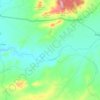 Mappa topografica Oued Tifech, altitudine, rilievo
