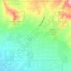 Mappa topografica Cherry Valley, altitudine, rilievo