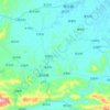 Mappa topografica 连州河, altitudine, rilievo