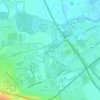 Mappa topografica The Helix, altitudine, rilievo